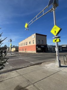 In partnership with Shawano Pathways, added pedestrian crossing signage to Main Street.